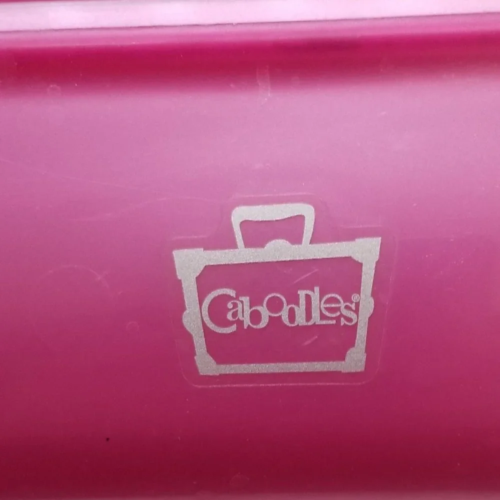 VINTAGE 90s Fuchsia Pink 2622 Caboodle Make-Up Organizer Storage Travel Case